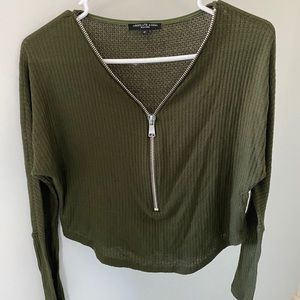 Army Green Sweater
